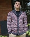 Man’s Fair Isle Cardigan by Monika Haas -Download
