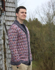 Man’s Fair Isle Cardigan by Monika Haas -Download