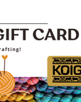 Koigu E-Gift Card $25.00 to $500.00
