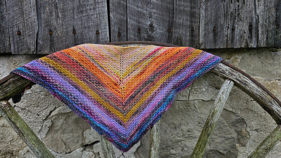 Mini Skeinettes Scarf PDF Pattern