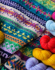 Fair Isle Mobius / Kaleidoscope Cowl Kit