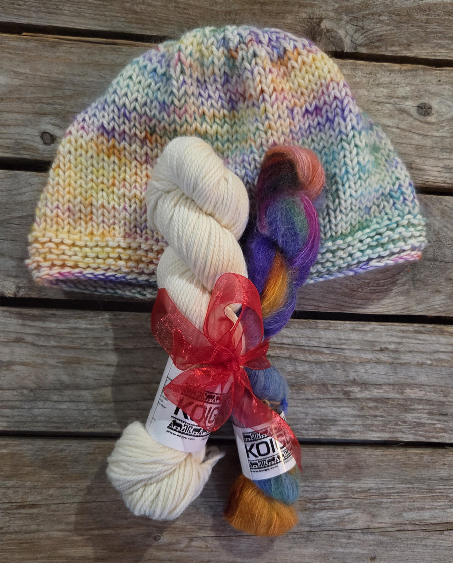 Holigram Hat Kit (merino + mohair)