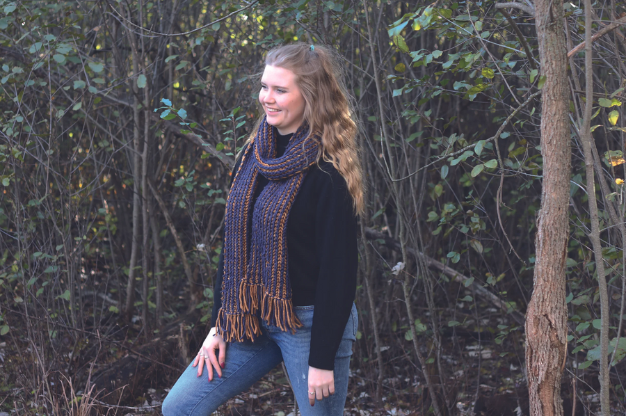 Chelsea Brioche Scarf Kit Gift Pack