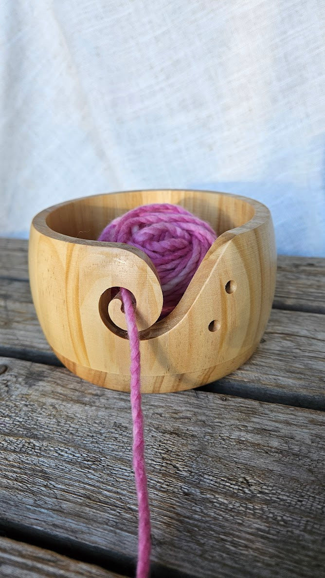 Wooden Yarn Bowl