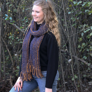 Basic Brioche Scarf PDF Pattern