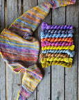 Colour Cocktail Shawl PDF pattern