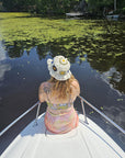 Floral Frills Bucket Hat Kit - Granny Squares CROCHET