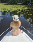 Floral Frills Bucket Hat- CROCHET (Pattern) by Merike Hess