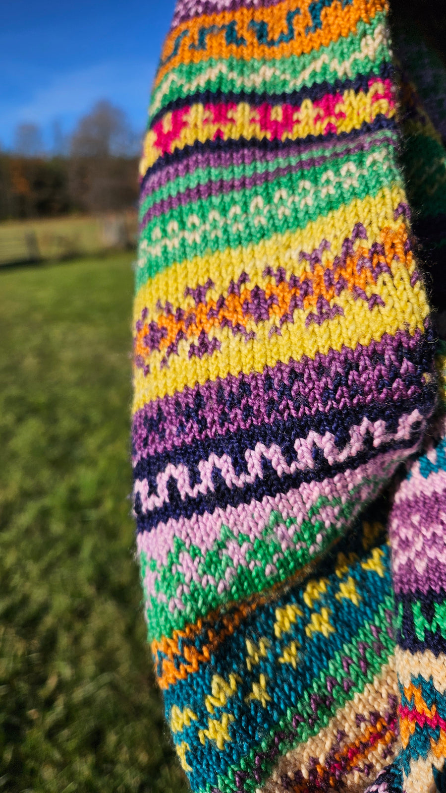 Fair Isle Mobius / Kaleidoscope Cowl Kit