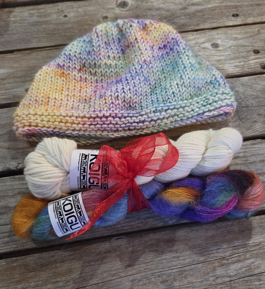Holigram Hat Kit (merino + mohair)