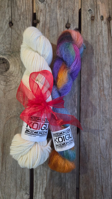 Holigram Hat Kit (merino + mohair)