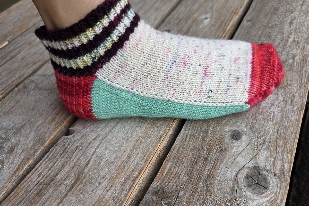 Moro Ankle Socks - PDF Pattern