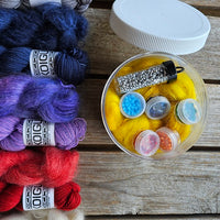 Painting with Beads Scarf Kit