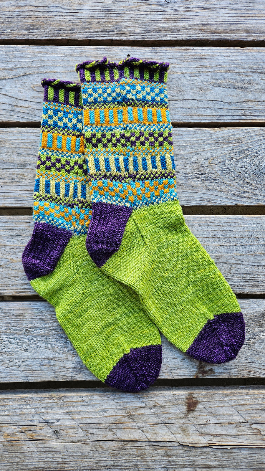 Warm Up with Colour Socks Kit