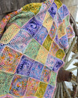 Koigu Square Medallion Blanket pdf pattern