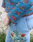 Tetris cardigan - pdf pattern