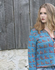 Tetris cardigan - pdf pattern