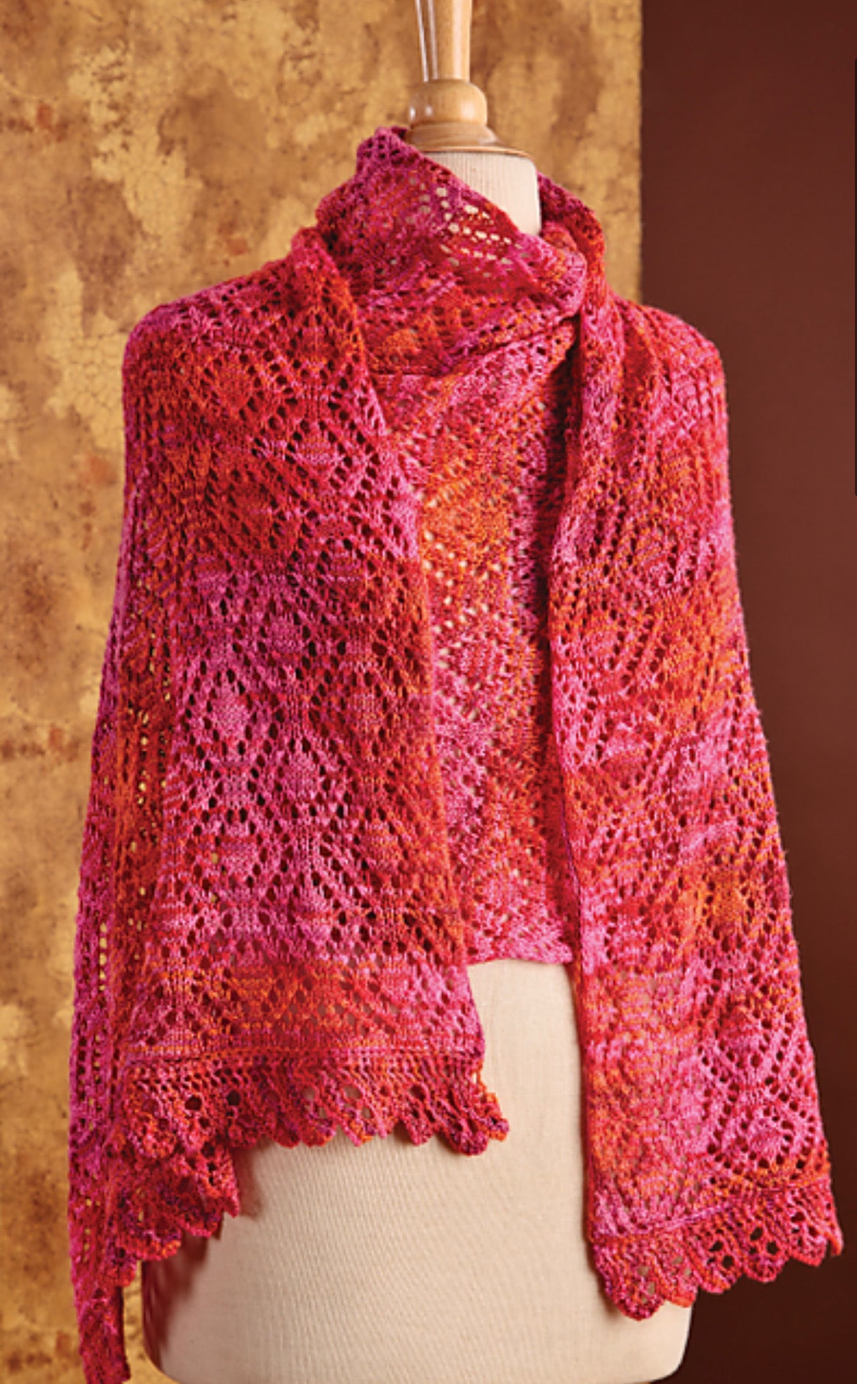 Wrapped in Color: 30 Shawls to Knit