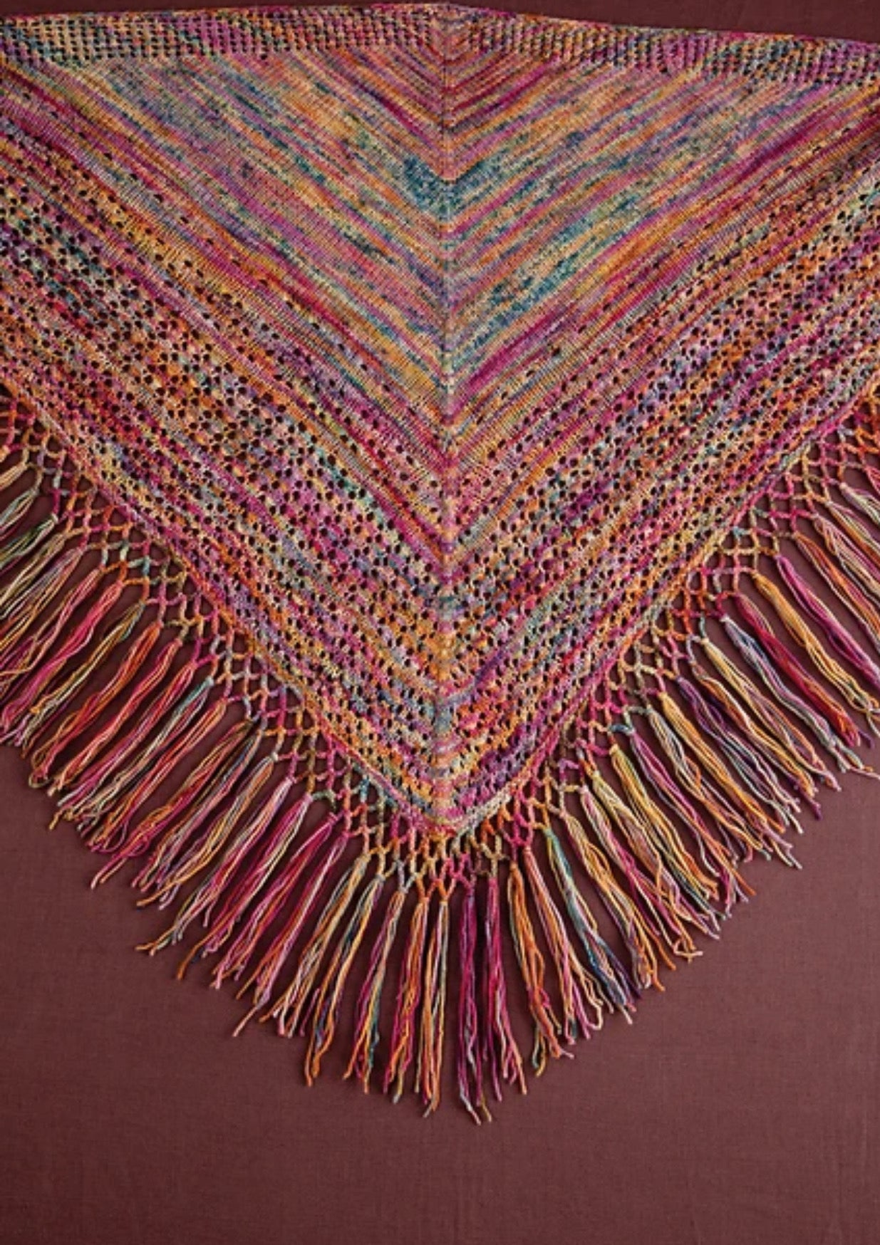 Wrapped in Color: 30 Shawls to Knit