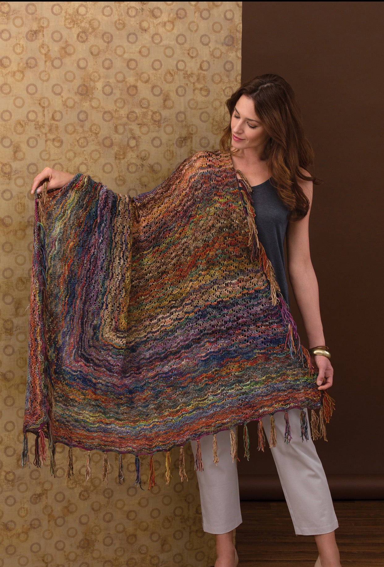 Wrapped in Color: 30 Shawls to Knit