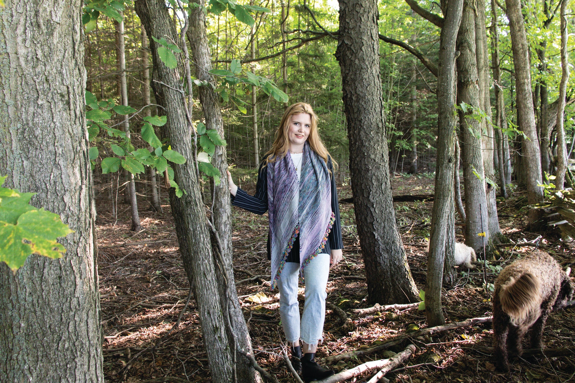 Coastal Lines Wrap By Marji LaFreniere Download pattern
