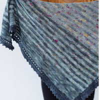 Crochet Fade Wrap | EASTON SHAWL  By TL Yarn Crafts Yarn PACK colour Brown