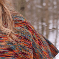 Tyne Garter-Striped Poncho - download