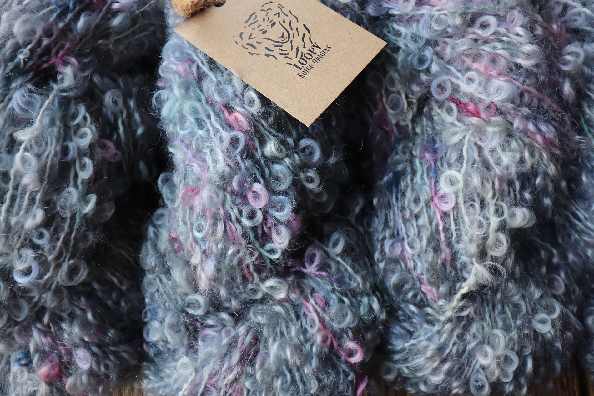 トップス LAD MUSICIAN LOOP YARN KNIT NEW ARRIVALS ⁡ ①,② LOOP YARN SHAGGY KNIT CARDIGAN ITEM NO