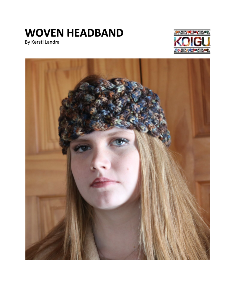 Woven Headband PDF - FREE