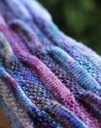 Silent Purple Scarf download pattern