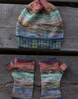 PICTOR HAT AND FINGERLESS GLOVES BY: MARJI LAFRENIERE